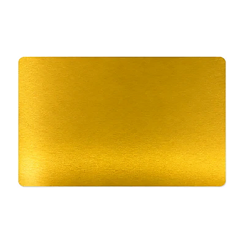Visitenkarte Aluminium