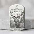 Dog Tag Militär-Anhänger mit Gravur