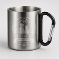Thermobecher 220 ml mit Karabinergriff