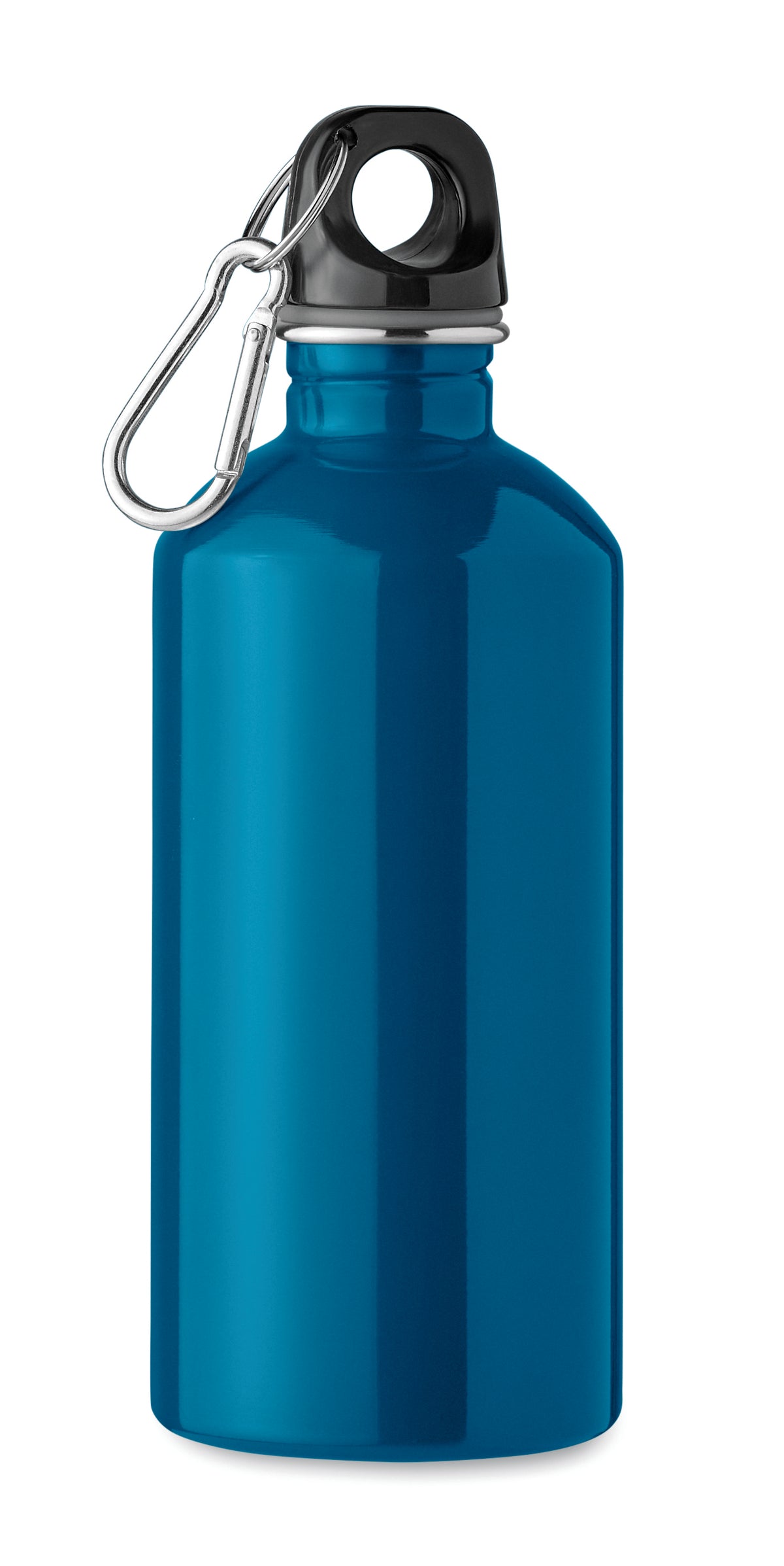 Aluminium-Sportflasche mit Karabiner 500 ml