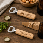 Flaschenöffner mit Holzgriff