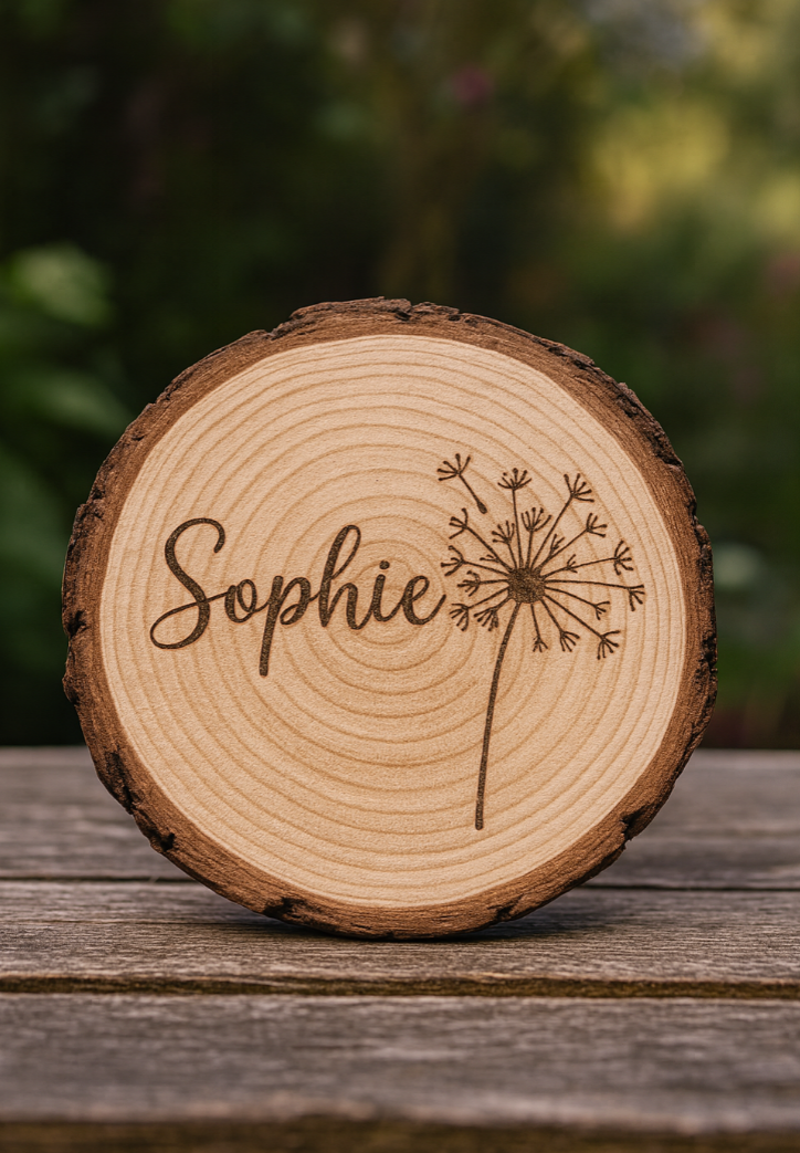 Holzscheibe
