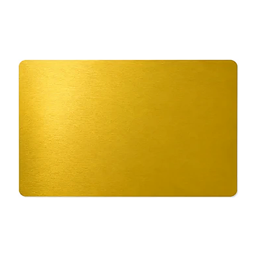 Visitenkarte Aluminium