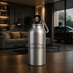 Aluminium-Sportflasche mit Karabiner 500 ml