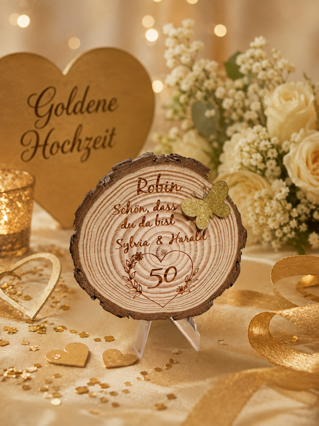 Holzscheibe
