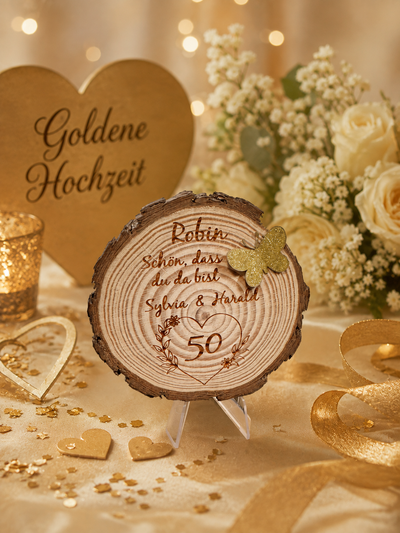 Holzscheibe